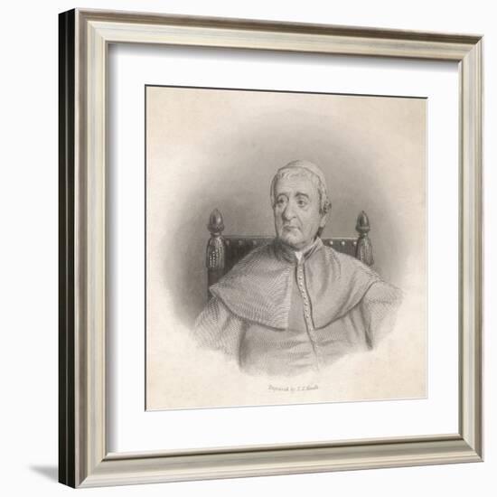 Pope Gregorius XVI (Bartolommeo Capellari)-null-Framed Art Print