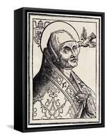 Pope Gregory I the Great-null-Framed Stretched Canvas