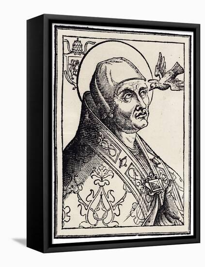Pope Gregory I the Great-null-Framed Stretched Canvas