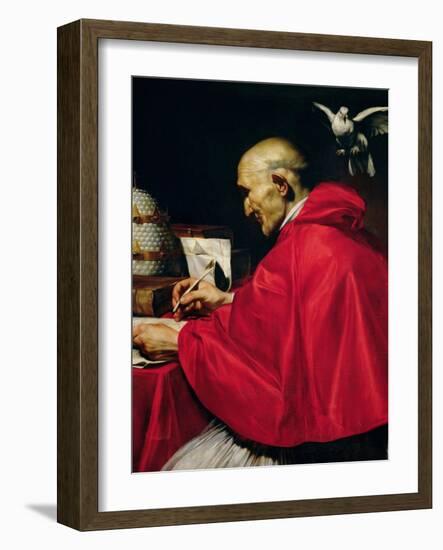 Pope Gregory the Great-Carlo Saraceni-Framed Giclee Print