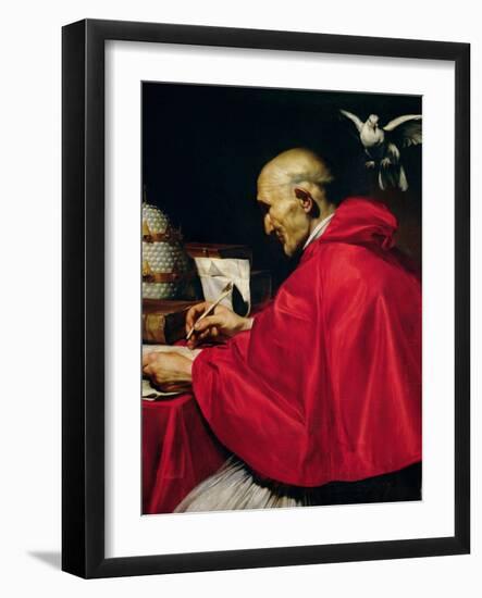 Pope Gregory the Great-Carlo Saraceni-Framed Giclee Print