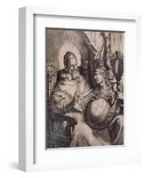 Pope Gregory XIII, 16th century (1894)-Bartolomeo Passarotti-Framed Giclee Print