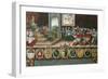 Pope Gregory XIII Chairing the Commission for Reforming Roman Calendar-null-Framed Giclee Print