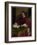 Pope Gregory XV, c.1622-23-Guercino-Framed Giclee Print