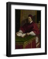 Pope Gregory XV, c.1622-23-Guercino-Framed Giclee Print