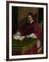 Pope Gregory XV, c.1622-23-Guercino-Framed Giclee Print