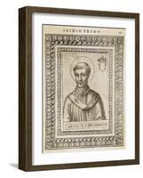 Pope Hyginus-null-Framed Art Print