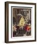 Pope in Procession-Yves Brayer-Framed Art Print