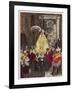 Pope in Procession-Yves Brayer-Framed Art Print