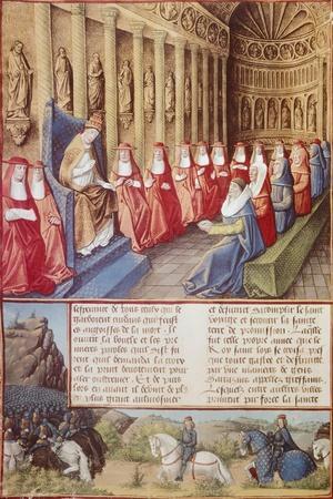 Pope Innocent IV Ordering the Excommunication and Deposition of Frederick  II of Hohenstaufend' Giclee Print | AllPosters.com