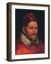 'Pope Innocent X', c1650-Diego Velazquez-Framed Giclee Print