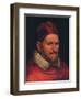 'Pope Innocent X', c1650-Diego Velazquez-Framed Giclee Print