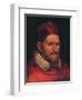 'Pope Innocent X', c1650-Diego Velazquez-Framed Giclee Print