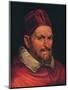 'Pope Innocent X', c1650-Diego Velazquez-Mounted Giclee Print