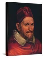 'Pope Innocent X', c1650-Diego Velazquez-Stretched Canvas