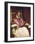 Pope Innocent X-Diego Velazquez-Framed Art Print