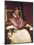 Pope Innocent X-Diego Velazquez-Mounted Art Print