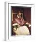 Pope Innocent X-Diego Velazquez-Framed Art Print