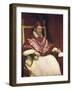 Pope Innocent X-Diego Velazquez-Framed Art Print