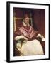 Pope Innocent X-Diego Velazquez-Framed Art Print