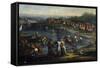 Pope Innocent XII Visiting Anzio Port-Giovanni Reder-Framed Stretched Canvas