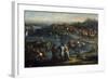 Pope Innocent XII Visiting Anzio Port-Giovanni Reder-Framed Giclee Print