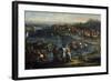 Pope Innocent XII Visiting Anzio Port-Giovanni Reder-Framed Giclee Print