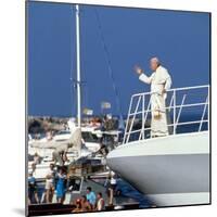 Pope John Paul II During Travel in USA in 1979-null-Mounted Photo