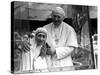 Pope John Paul II Holds His Arm Around Mother Teresa-null-Stretched Canvas