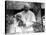 Pope John Paul II Holds His Arm Around Mother Teresa-null-Stretched Canvas