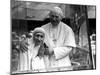 Pope John Paul II Holds His Arm Around Mother Teresa-null-Mounted Premium Photographic Print