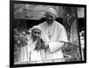 Pope John Paul II Holds His Arm Around Mother Teresa-null-Framed Photographic Print