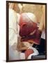 Pope John Paul II Kisses the Foot of a Clergyman-null-Framed Photographic Print