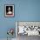 Pope John Paul II Looks at a White Dove After the Angelus Prayer in St. Peter's Square, at Vatican-null-Framed Photographic Print displayed on a wall