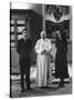 Pope John Paul II Meets with Prince Charles and Princess Diana in the Vatican-null-Stretched Canvas