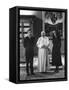 Pope John Paul II Meets with Prince Charles and Princess Diana in the Vatican-null-Framed Stretched Canvas