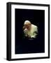 Pope John Paul II Reading a Prayer-null-Framed Photographic Print