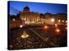 Pope John Paul II's 25th Anniversary Mass-null-Stretched Canvas