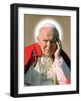 Pope John Paul II-null-Framed Art Print