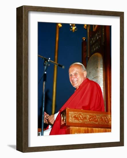 Pope John Paul II-null-Framed Photographic Print