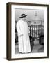 Pope John XXIII on the Terrace of a IX-Century Tower in the Vatican Gardens April 15, 1963-null-Framed Photographic Print