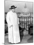 Pope John XXIII on the Terrace of a IX-Century Tower in the Vatican Gardens April 15, 1963-null-Mounted Photographic Print