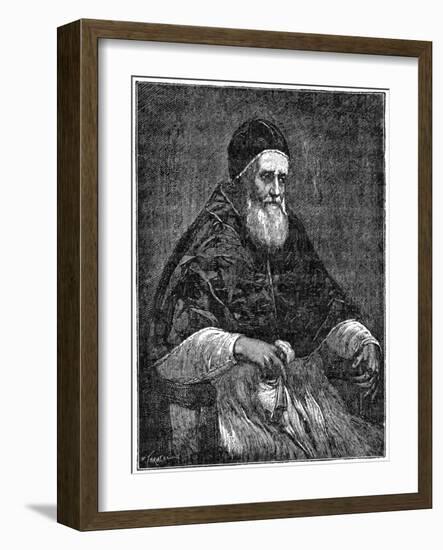 Pope Jules II, 1898-Henri Thiriat-Framed Giclee Print