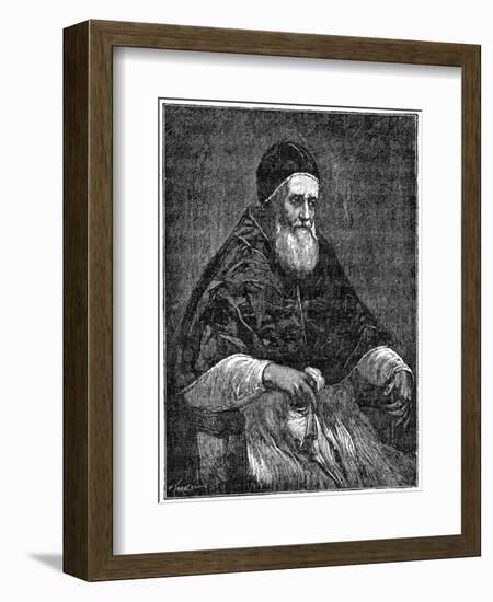 Pope Jules II, 1898-Henri Thiriat-Framed Giclee Print