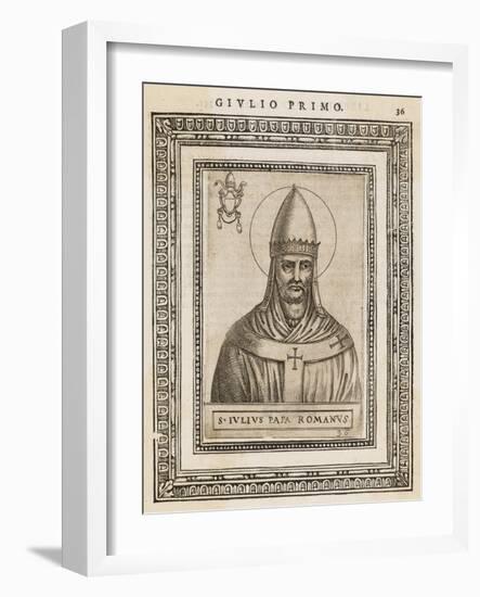 Pope Julius I-null-Framed Art Print