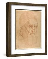 Pope Julius II, after a Cartoon by Raphael-Raphael-Framed Giclee Print