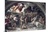 Pope Leo I, Repulsing Attila, (Detail), 1511-14-Raphael-Mounted Giclee Print