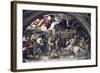 Pope Leo I, Repulsing Attila, (Detail), 1511-14-Raphael-Framed Giclee Print