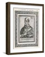 Pope Leo IV Pope and Saint-Cavallieri-Framed Art Print