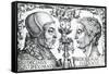 Pope Leo X (1475-1521) and Emperor Julian (330-363), 1513-null-Framed Stretched Canvas